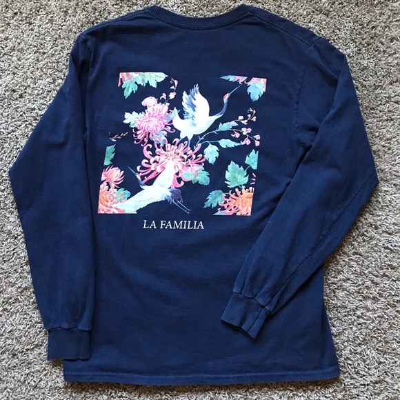 La Familia Tropical Long Sleeve T-shirt - Picture 2 of 7